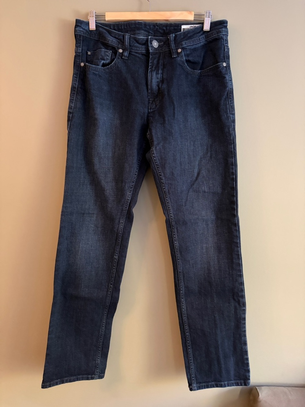 BUFFALO David Bitton Dark Blue Slim Straight Jeans size 32